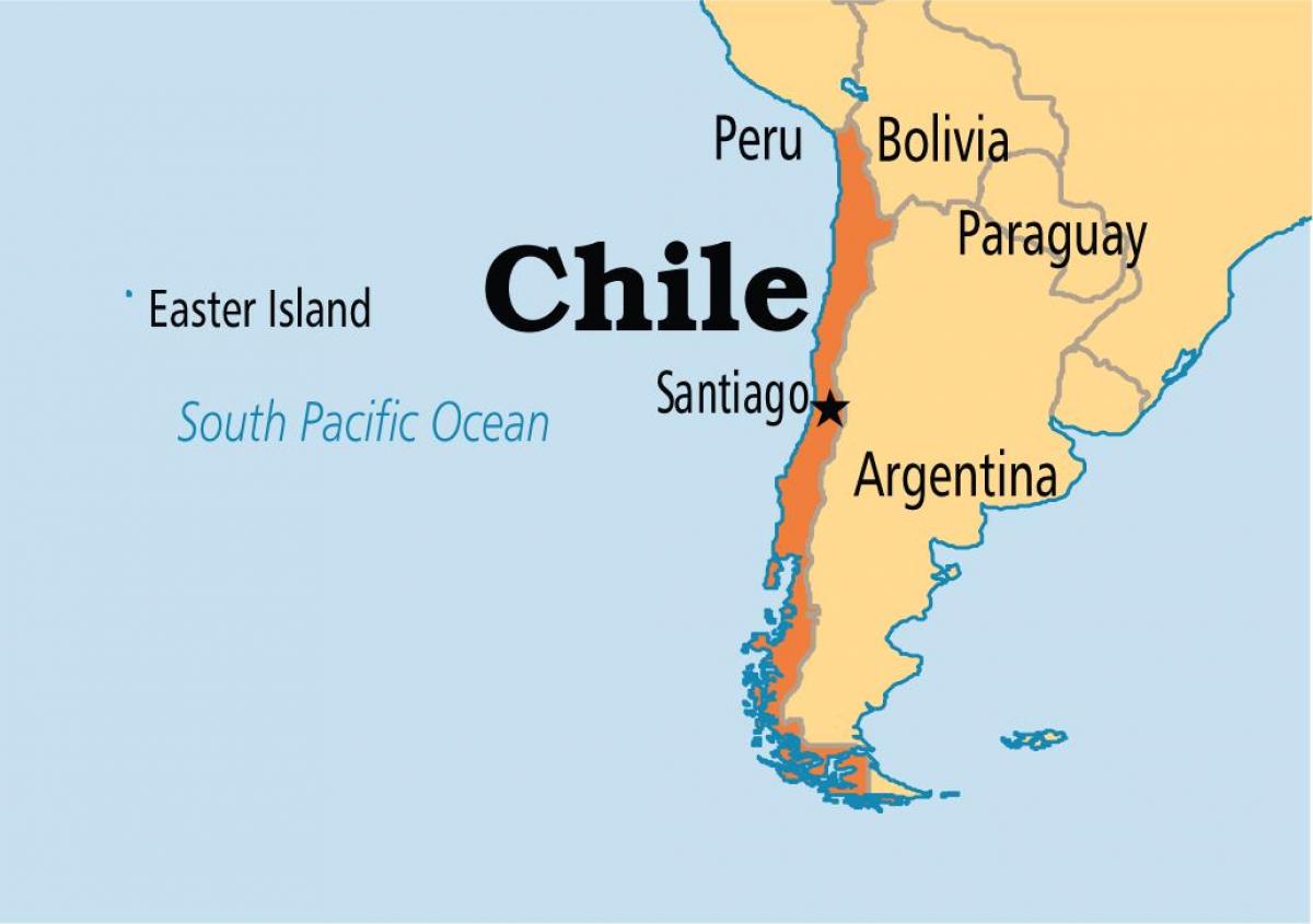 santiago de Chile mapu