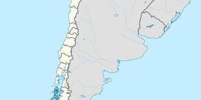 Mapa antofagasta Čile