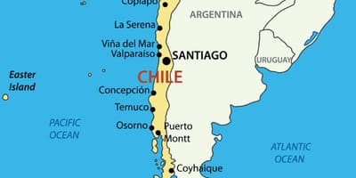 Mapa concepcion Čile